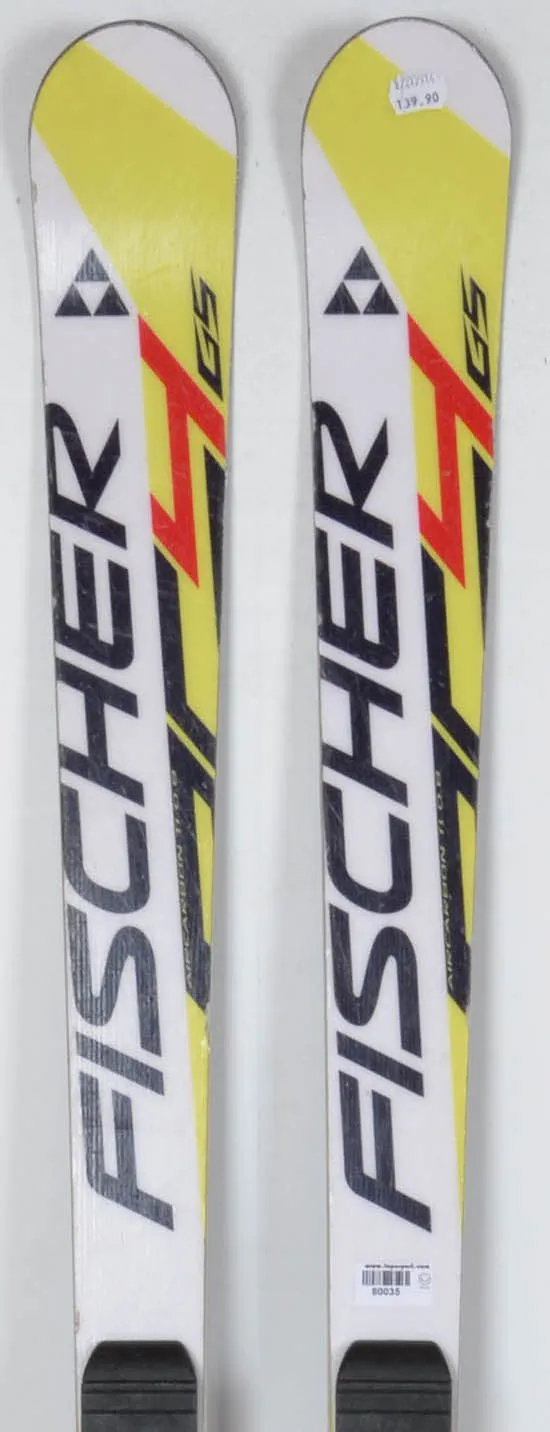 Fischer RC4 Worldcup GS JR skis junior occasion