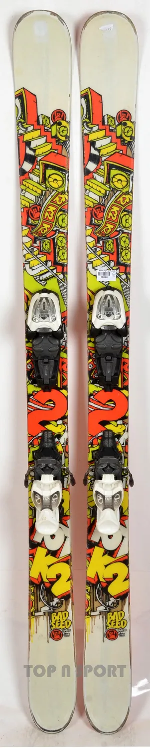 K2 Bad Seed ski junior d’occasion freeride patin 85 mm