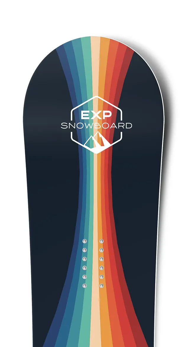 EXP Experience snowboard polyvalent piste poudreuse