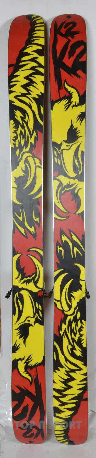 K2 Pettitor ski freeride d’occasion double rocker 120 mm