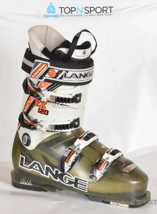 Lange RX 120 chaussures de ski d’occasion flex 120