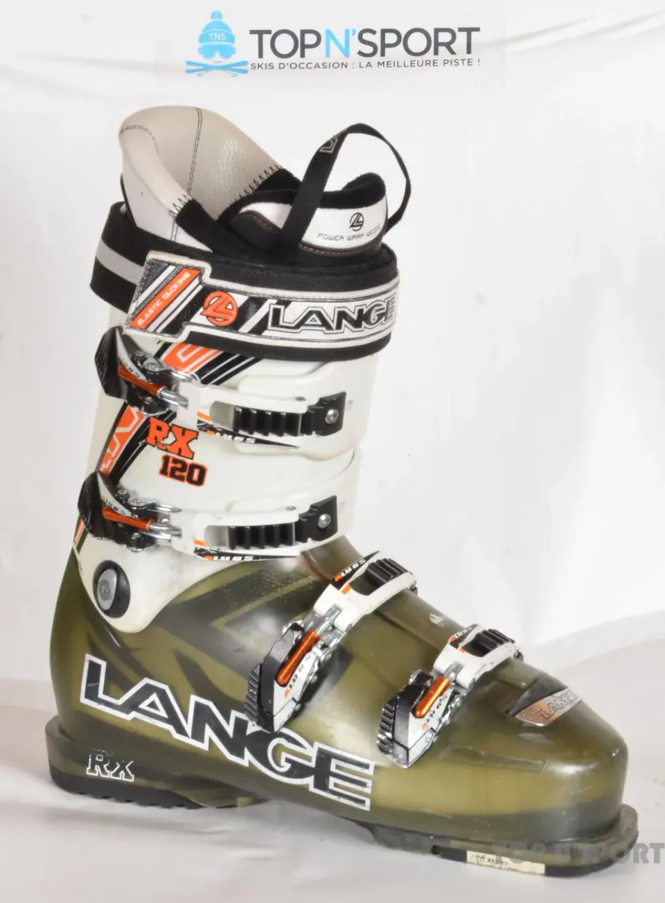 Lange RX 120 chaussures de ski d’occasion flex 120