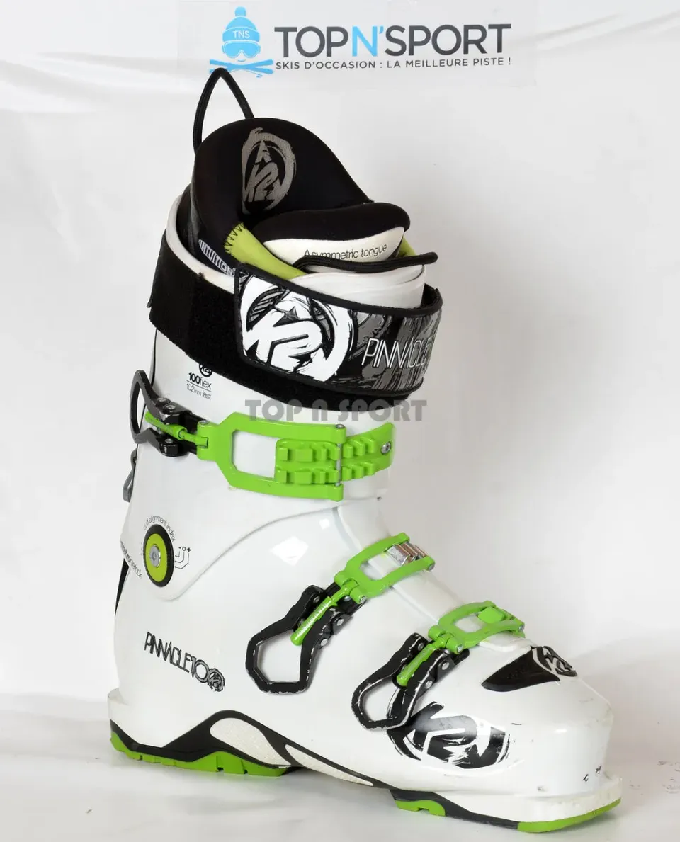 K2 Pinnacle 100 chaussures de ski d'occasion flex 100