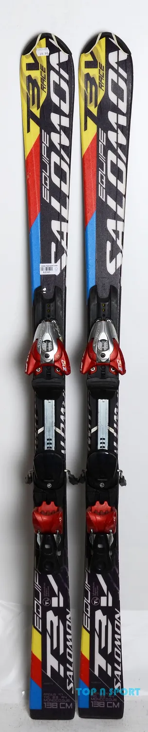 Salomon Equipe T 3V Race skis occasion junior slalom