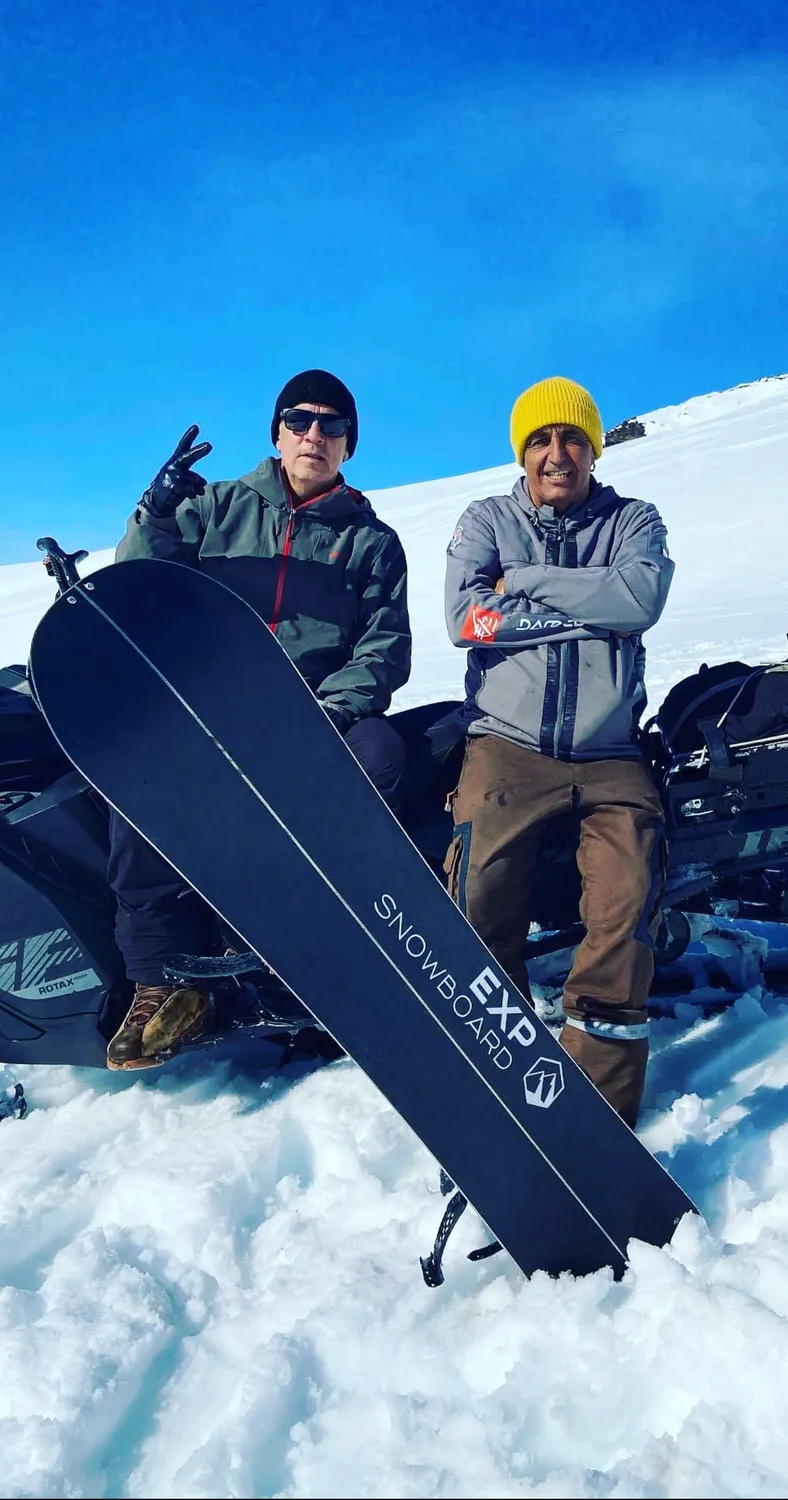 Exp-snowboard Wild Pack splitboard + peaux Kohla