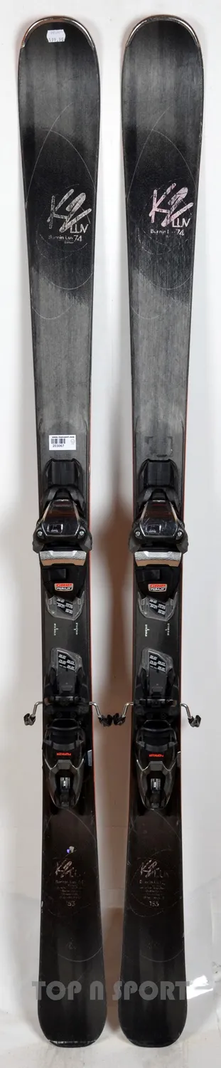 K2 Burnin Luv 74 Edition skis femme d’occasion piste