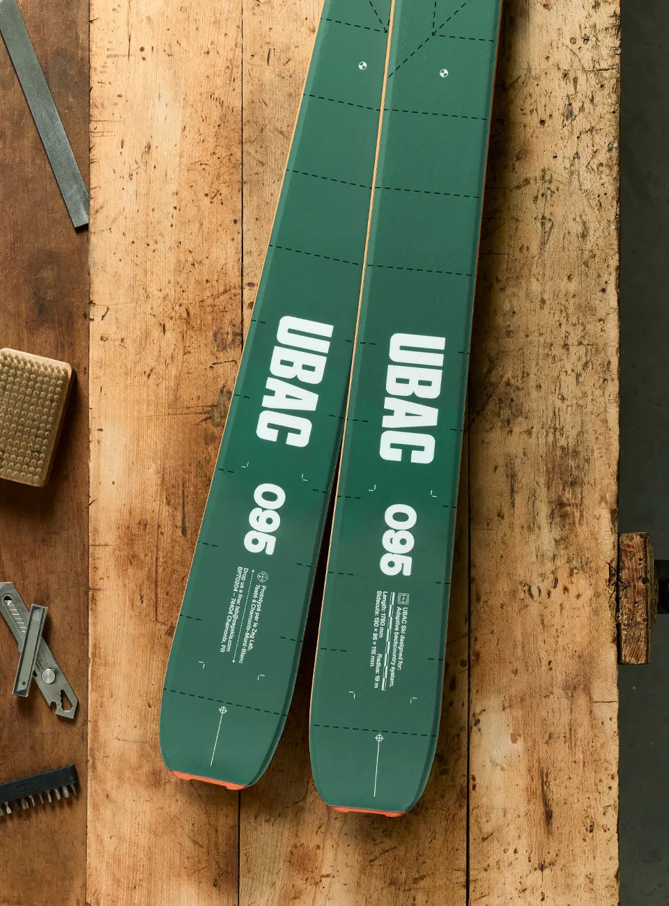 Zag UBAC 95 skis rando polyvalents 95 mm