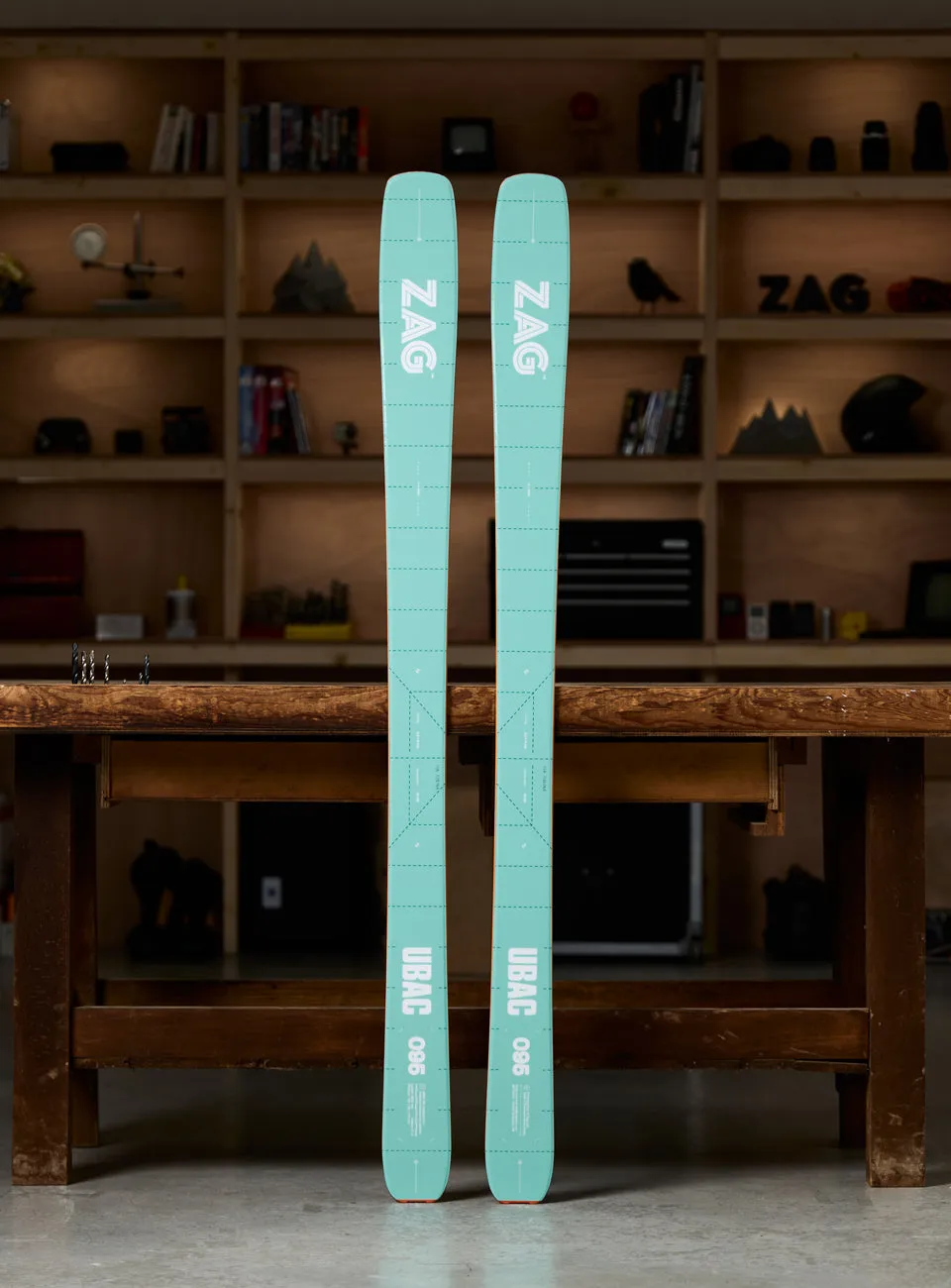 Zag UBAC 95 skis rando polyvalents 95 mm