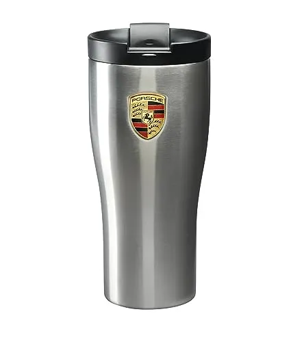 Porsche Crest gobelet thermique 425 ml acier brossé