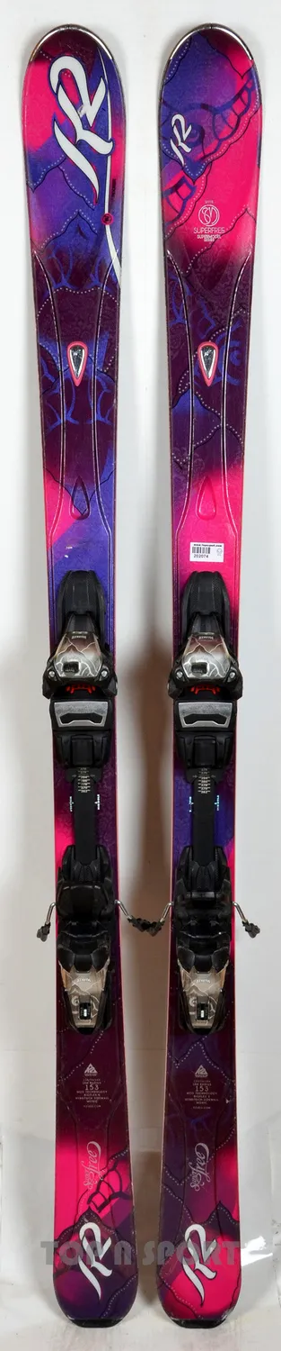 Skis K2 SuperFree femme occasion All-Terrain