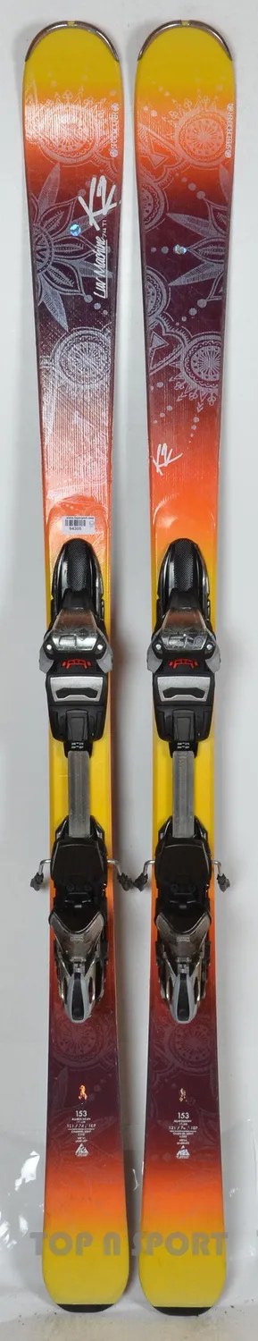 K2 Luv Machine 74 Ti skis femme d’occasion piste