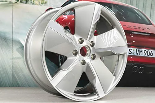 Porsche Taycan 9J1 jante 21" 9,5J ET60 avant argent