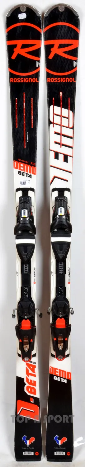Rossignol Hero Demo Beta skis occasion slalom noir