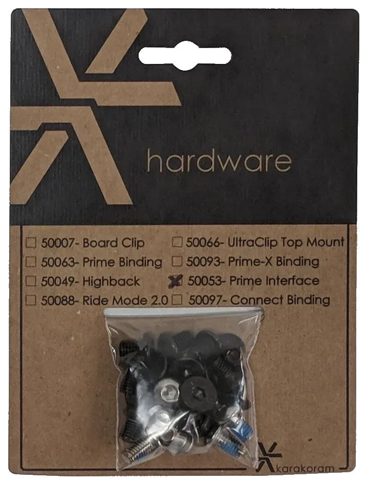 Karakoram Prime Interface 1.0 visserie splitboard