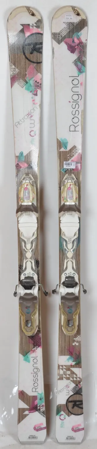 Rossignol Attraxion 3 Echo ski occasion femme blanc