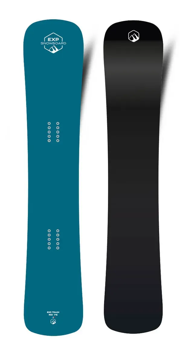 Exp-snowboard Track Mid DLX snowboard piste