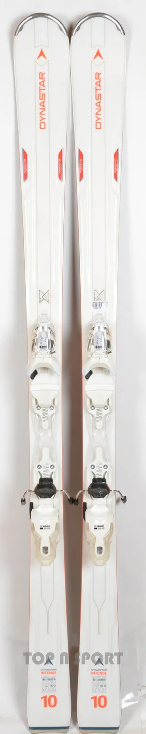 Dynastar INTENSE 10 ski femme d’occasion blanc, stable sur piste