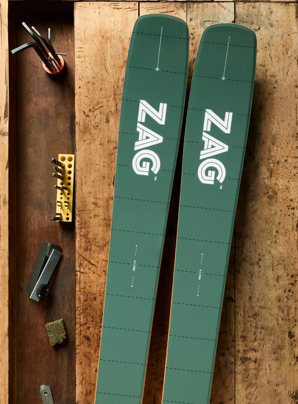 Zag UBAC 95 skis rando polyvalents 95 mm