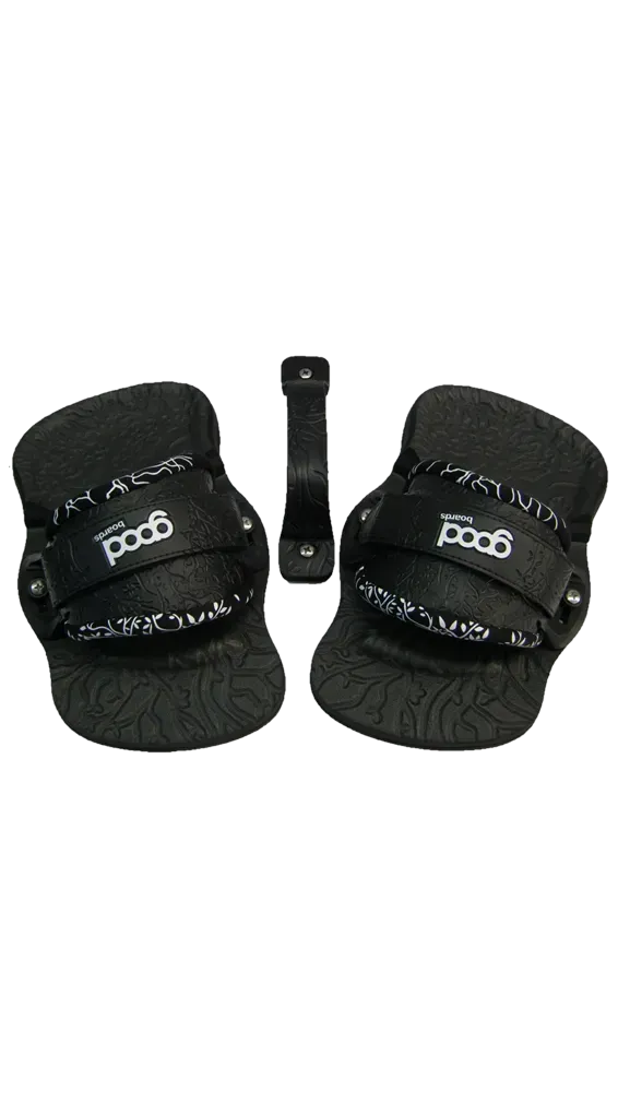 Goodboards Kitebindung fixation de snowboard