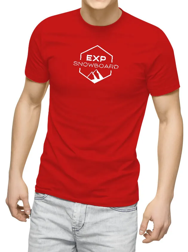 Exp-snowboard Mountain T-shirt montagne