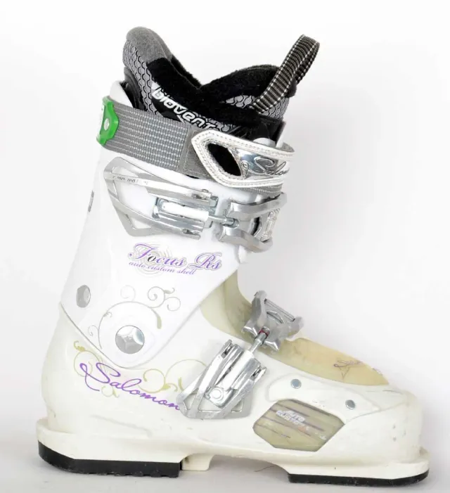 Salomon Focus RS White Crystal chaussures ski femme occasion