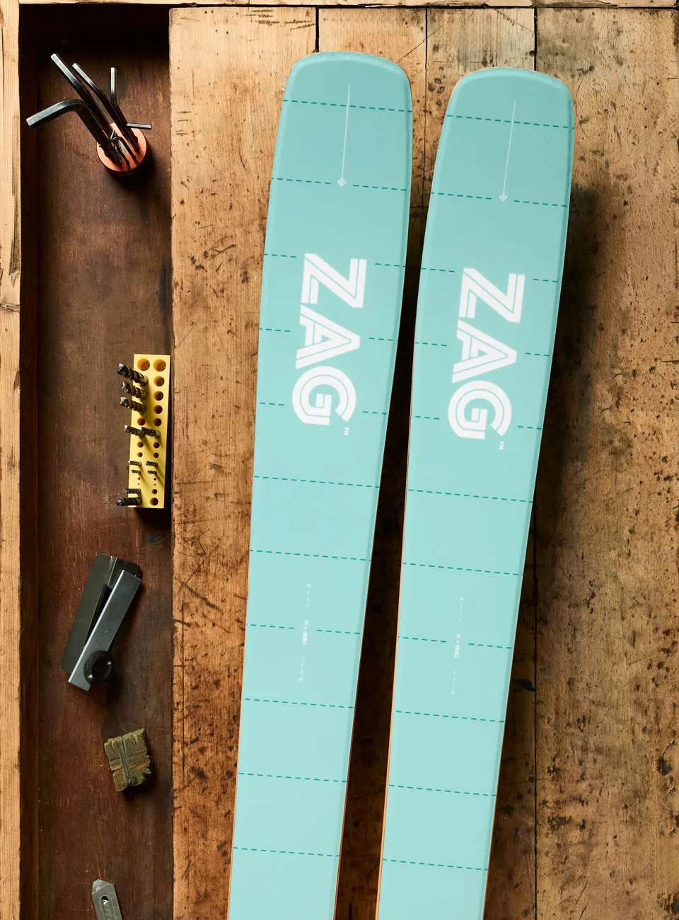 Zag UBAC 95 skis rando polyvalents 95 mm