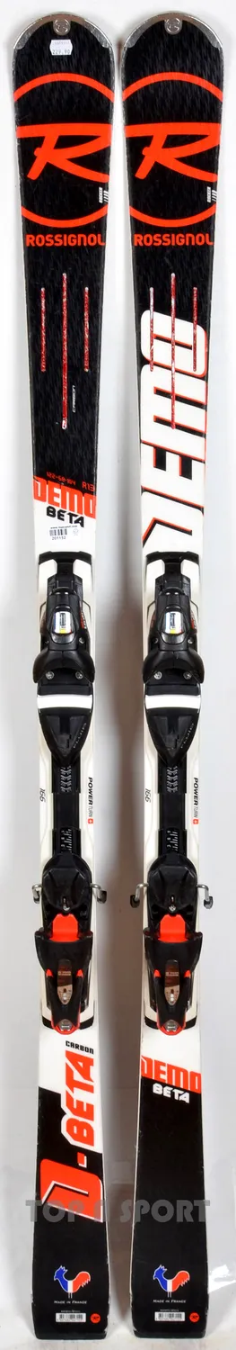 Rossignol Hero Demo Beta skis occasion slalom noir