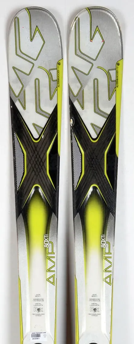 K2 AMP 80 XTi ski occasion gris intermédiaire