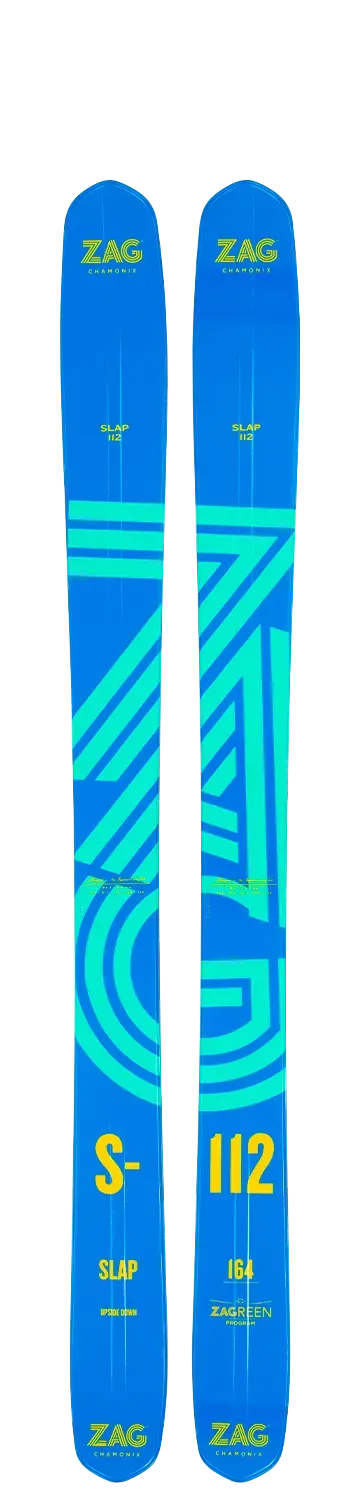 Zag Slap 112 Lady Skis Poudreuse 112 mm Légers