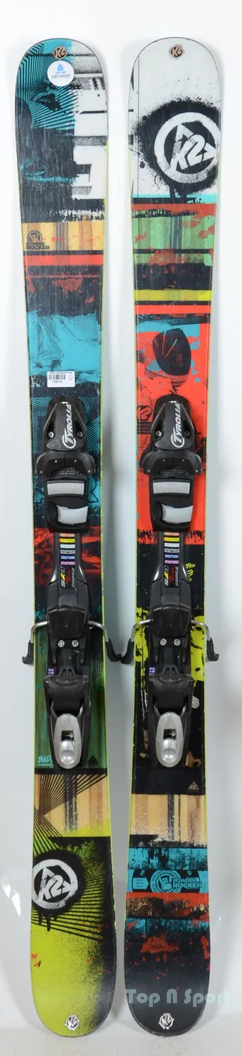 K2 Bad Apple skis d'occasion junior poudreuse