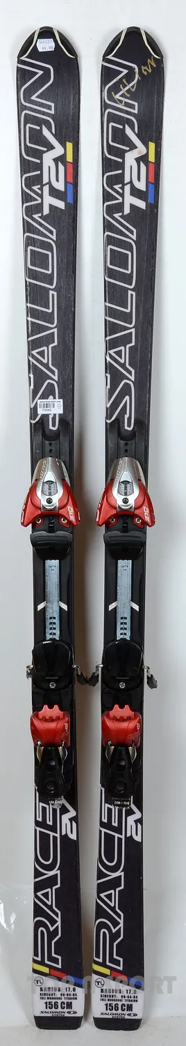 Salomon Equipe T 2V Race skis junior occasion slalom