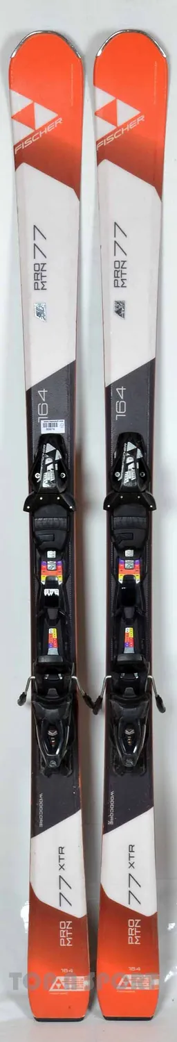 Fischer Pro MTN 77 skis occasion piste polyvalent