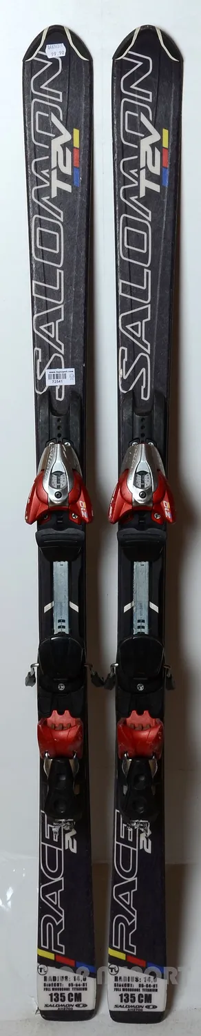 Salomon Equipe T 2V Race skis junior occasion slalom