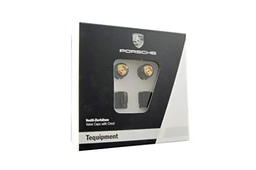 HEAD Porsche Drivers Selection 99104460267 bouchons de valve x4 noirs