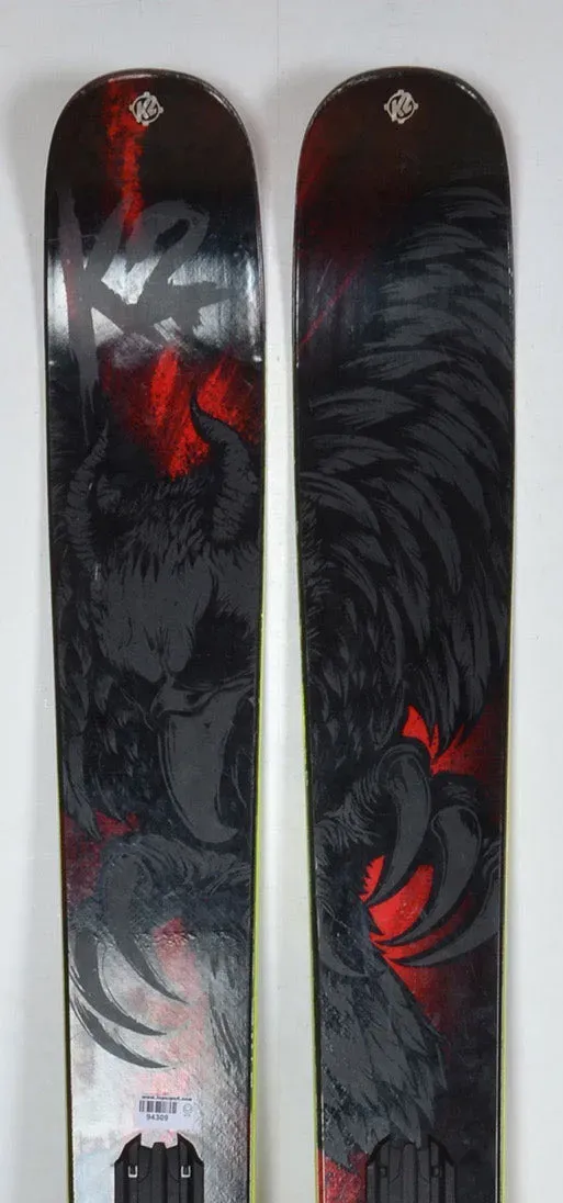 K2 Pettitor ski freeride d’occasion double rocker 120 mm