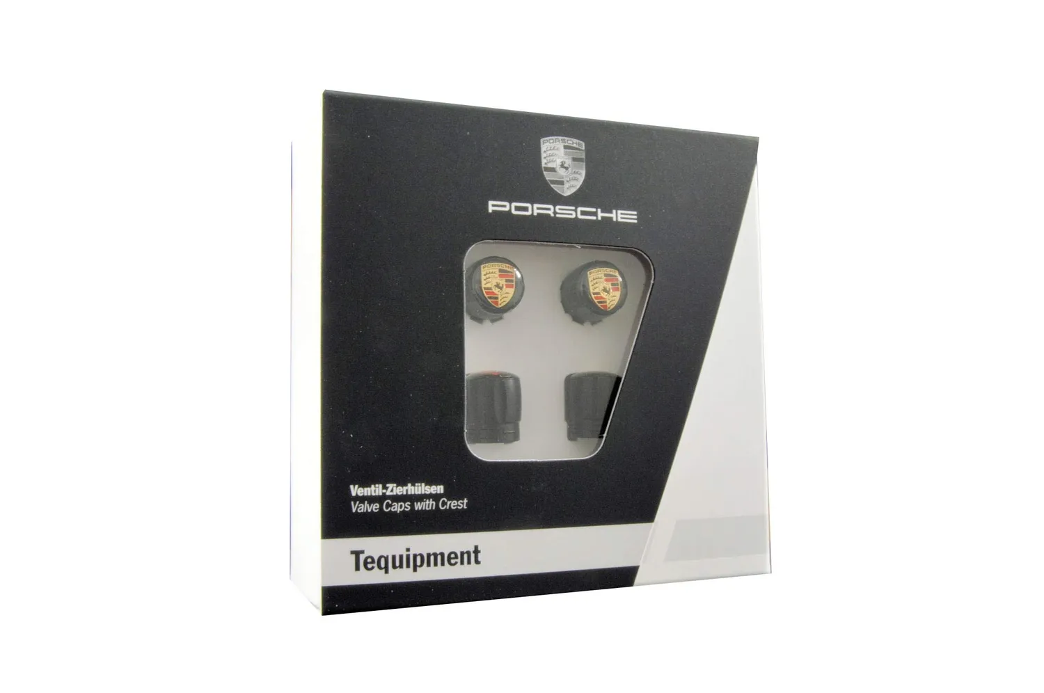 HEAD Porsche Drivers Selection 99104460267 bouchons de valve x4 noirs