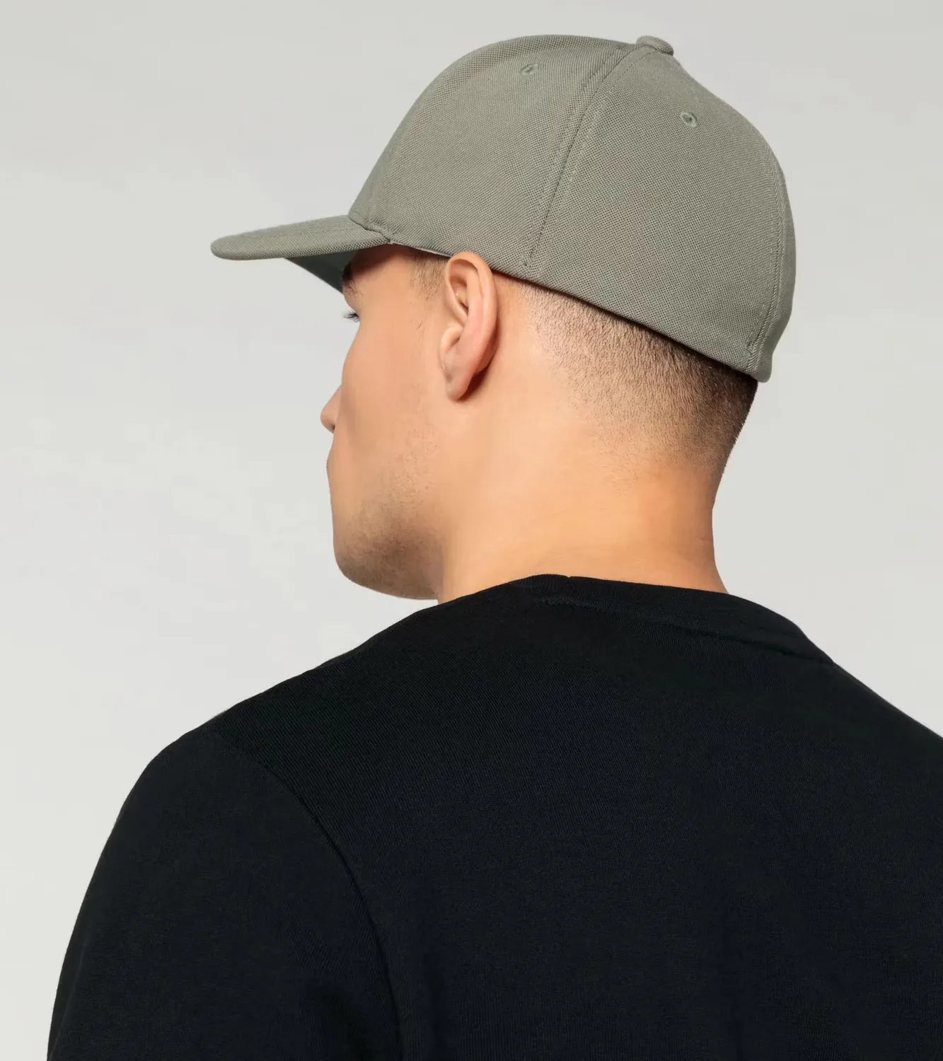 Porsche Flexfit casquette baseball gris vert
