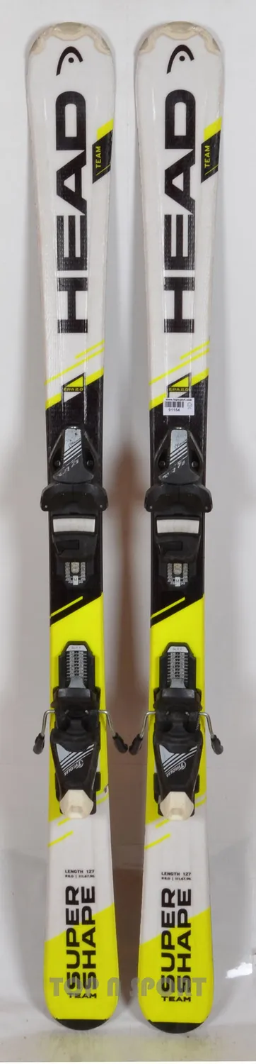 Head Supershape Team ski occasion junior jaune