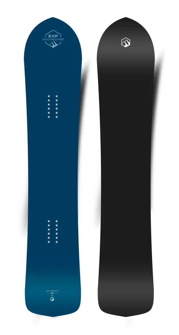 EXP Overdrive snowboard polyvalent