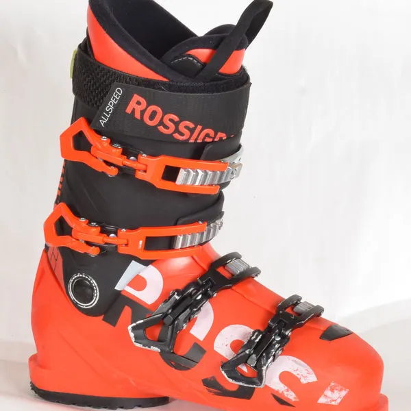 Rossignol ALLSPEED R 100 chaussures de ski rouges d’occasion