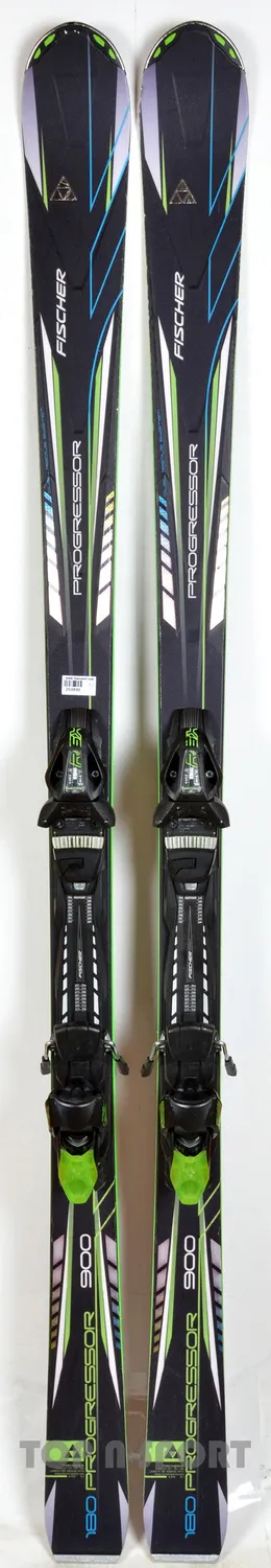 Fischer Progressor 900 skis occasion noirs carving