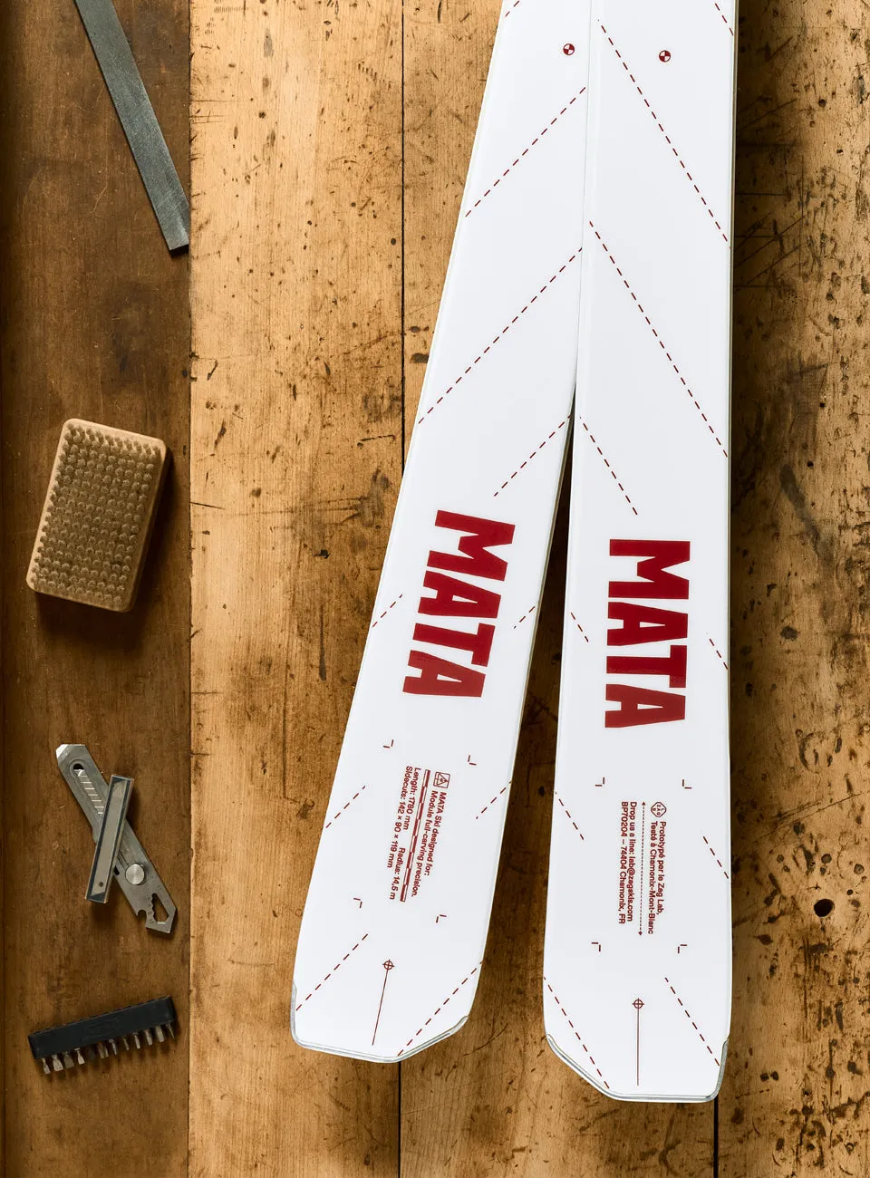 Zag Mata skis de piste titanal 14,5 m