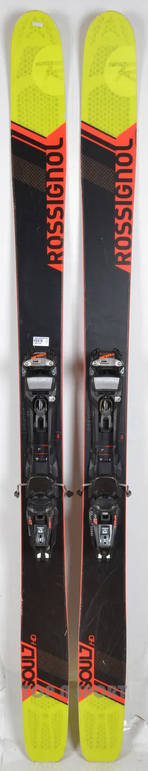 Rossignol SOUL 7 HD ski de freeride d’occasion avec fixations de randonnée
