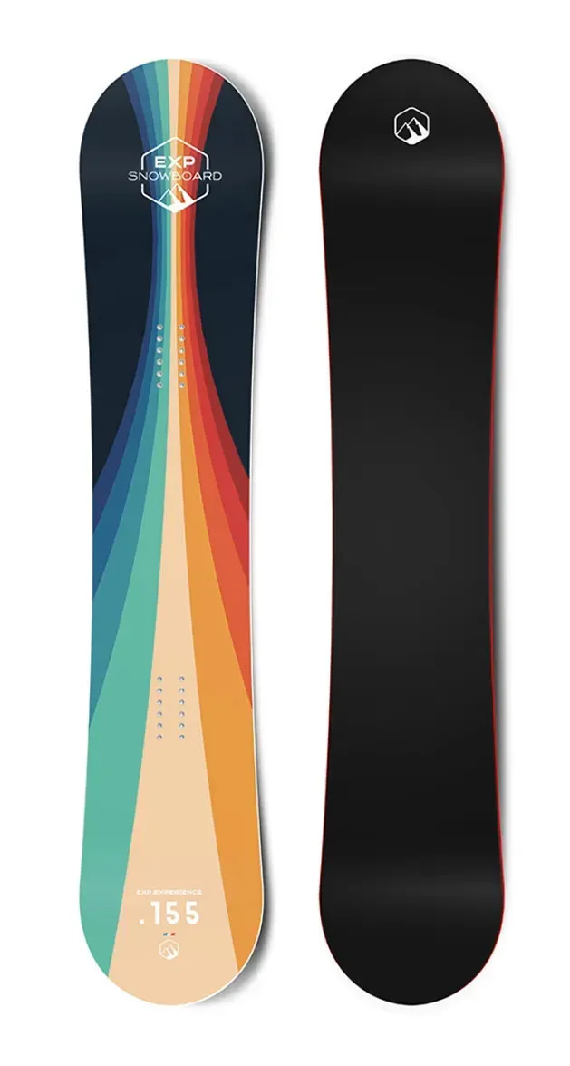 EXP Experience snowboard polyvalent piste poudreuse