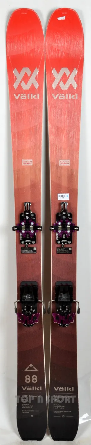 Völkl Rise Above 88 W ski occasion femme rando avec peaux