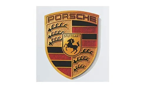 Porsche sticker autocollant 6,5 x 5 cm original